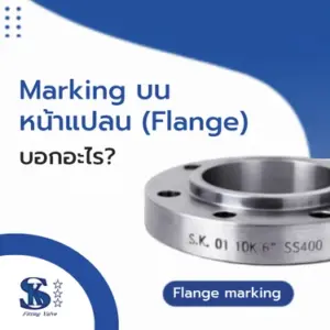 Flange marking article cover